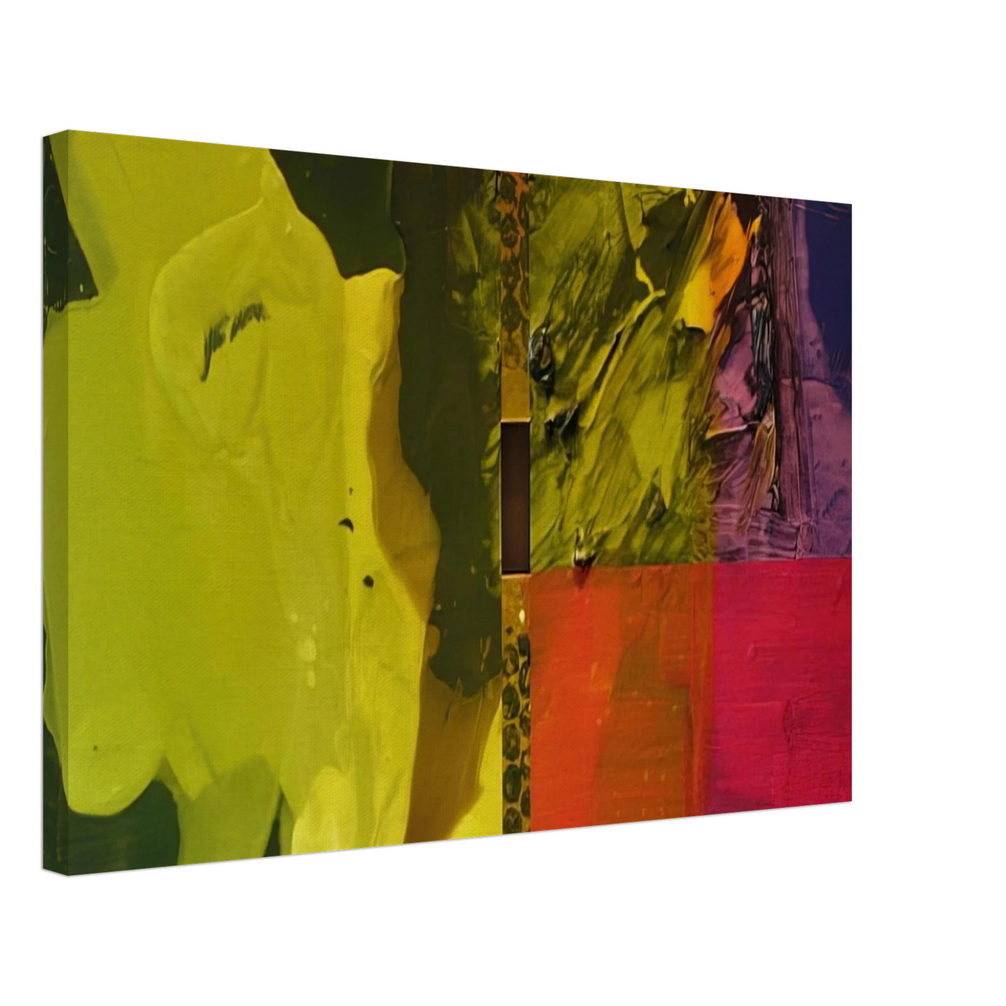 Sam Gilliam - Sea Color Canvas - 40x60 cm / 16x24 inches-canvas