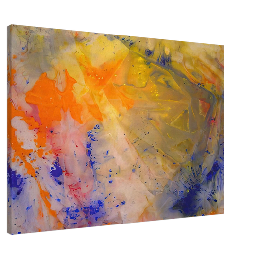 Sam Gilliam - A Spring Thaw Canvas - 20x30 cm / 8x12 inches-canvas