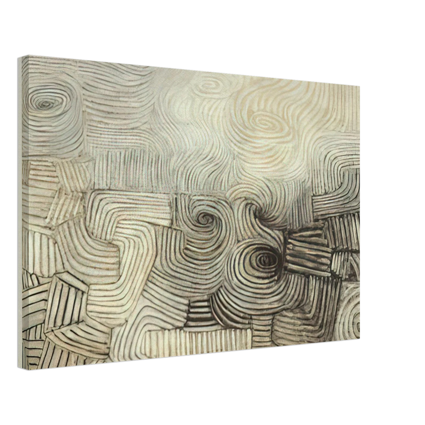 Victor Pasmore - The Snowstorm - 1950 Canvas - 70x100 cm / 28x40 inches-canvas