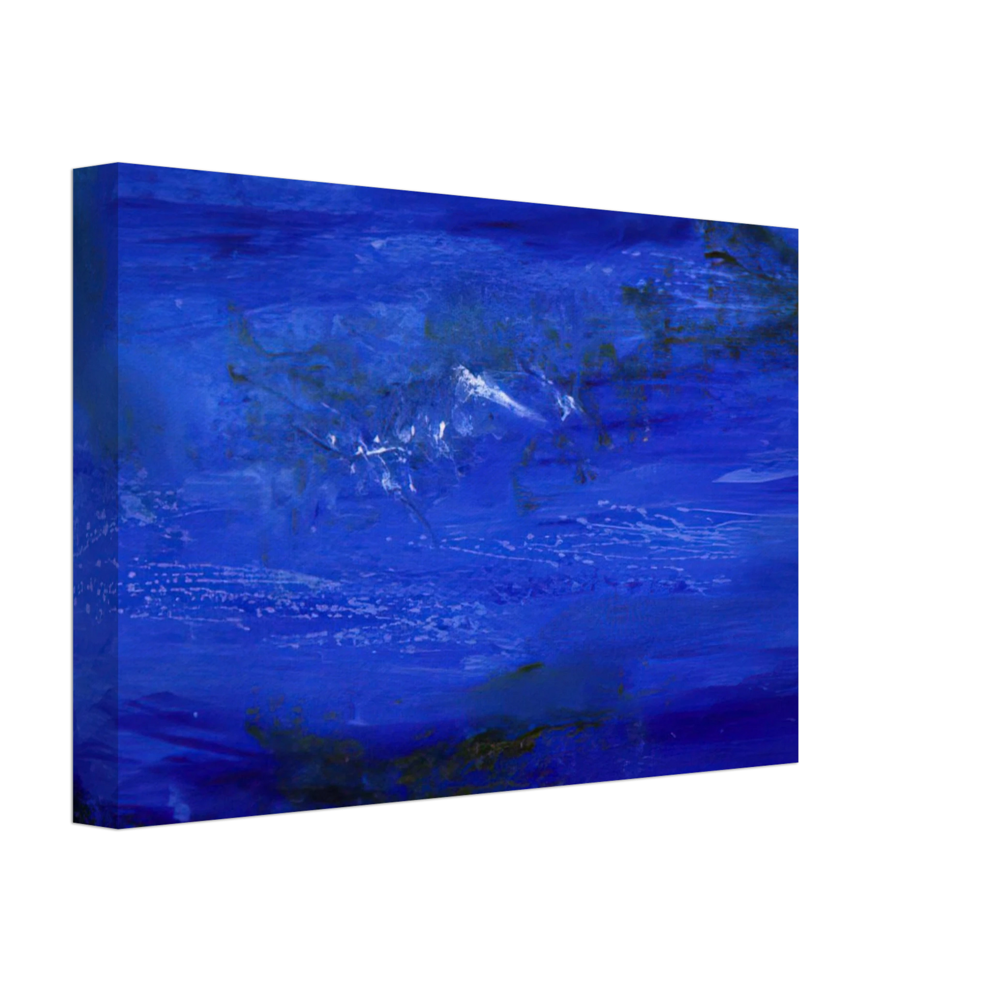 Zao Wou-Ki - 25 10 2002 2002 Canvas - 40x60 cm / 16x24 inches-canvas