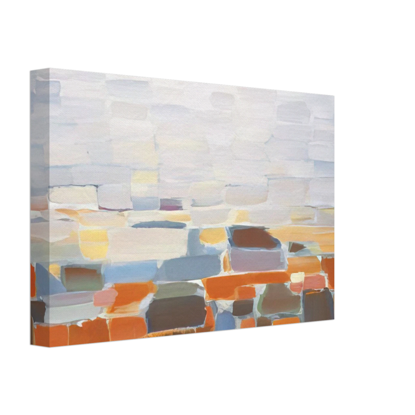 Nicolas de Stael - Ciel - Art Informel Canvas - 70x100 cm / 28x40 inches-canvas