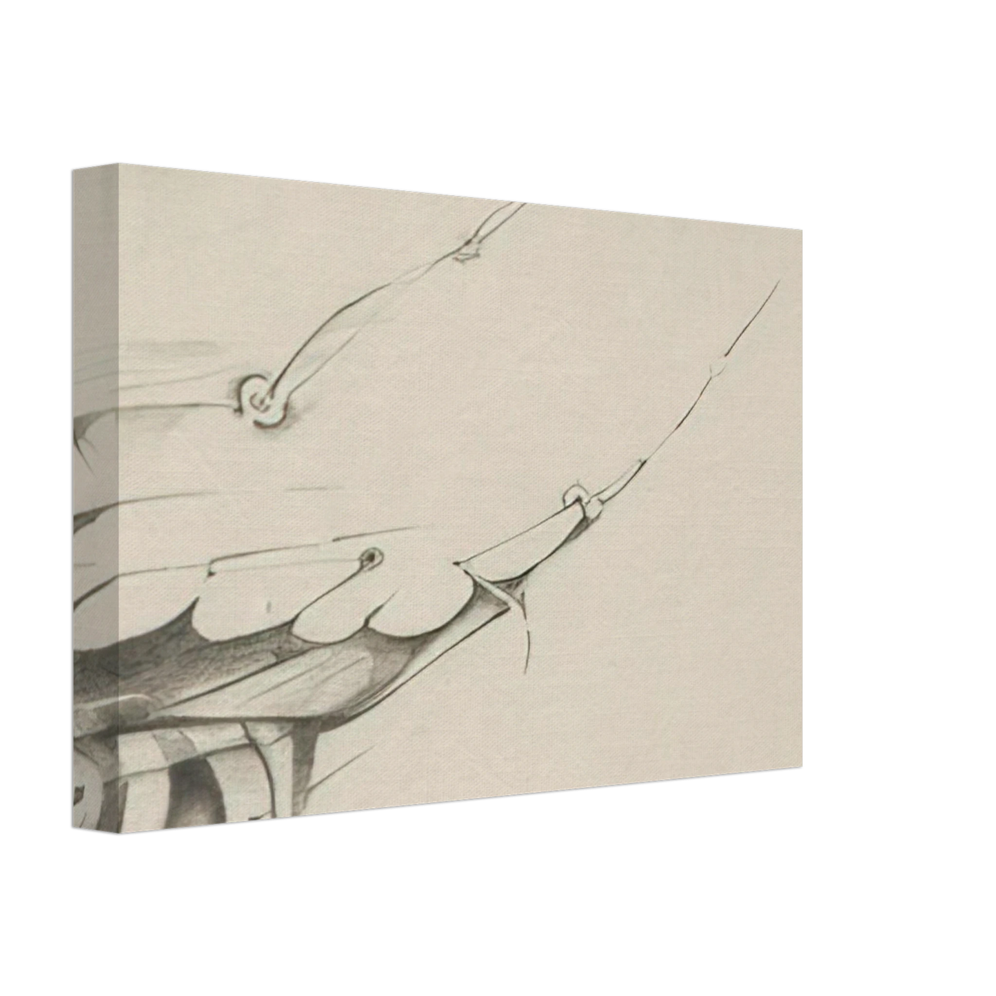 Lee Bontecou - UNTITLED 1998 1 Canvas - 40x60 cm / 16x24 inches-canvas