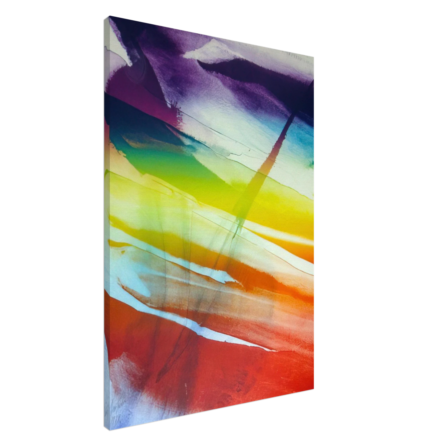 Paul Jenkins - Phenomena Franklin s Kite Canvas - 20x30 cm / 8x12 inches-canvas