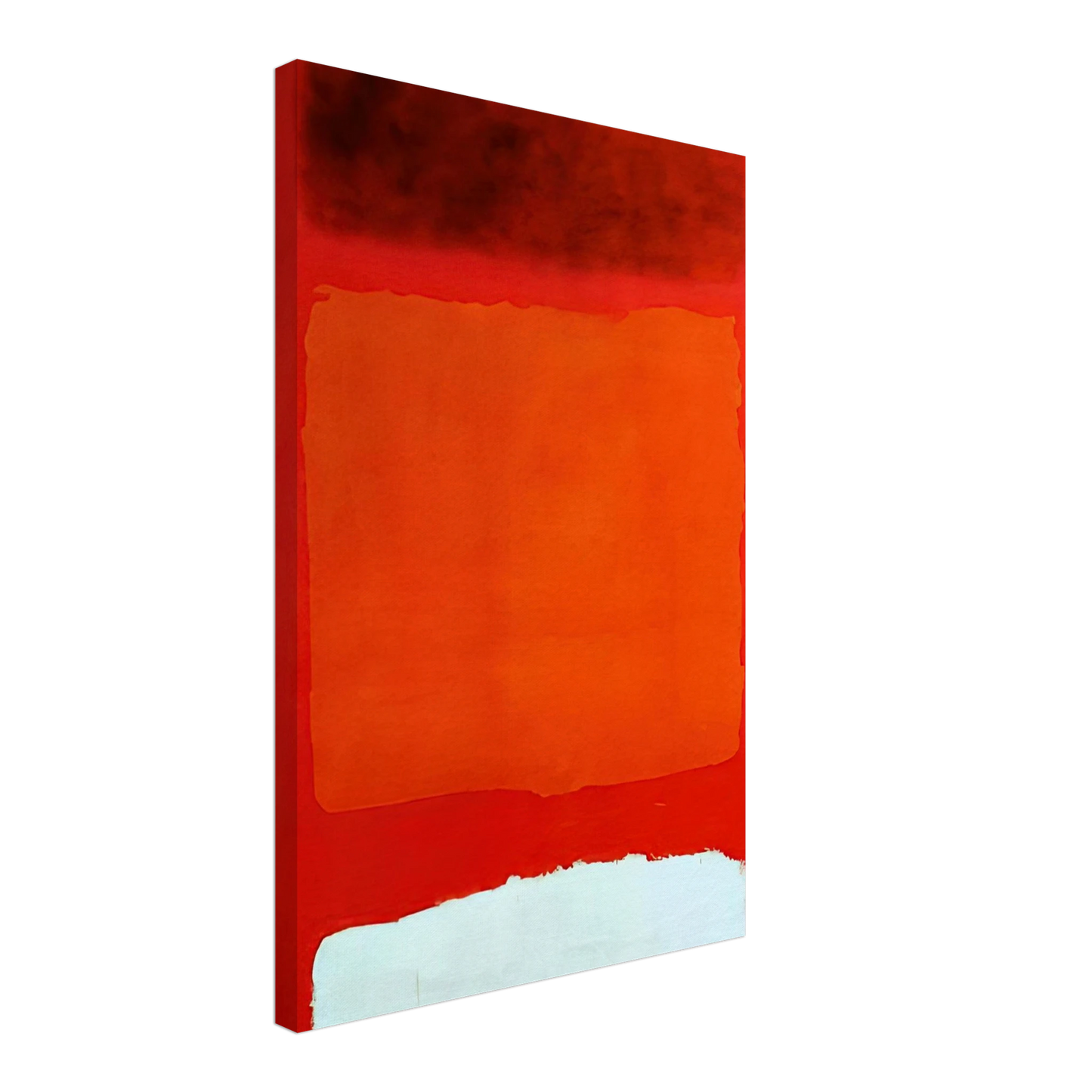 Mark Rothko - Red, White, and Brown - 1957 Canvas - 40x60 cm / 16x24 inches-canvas