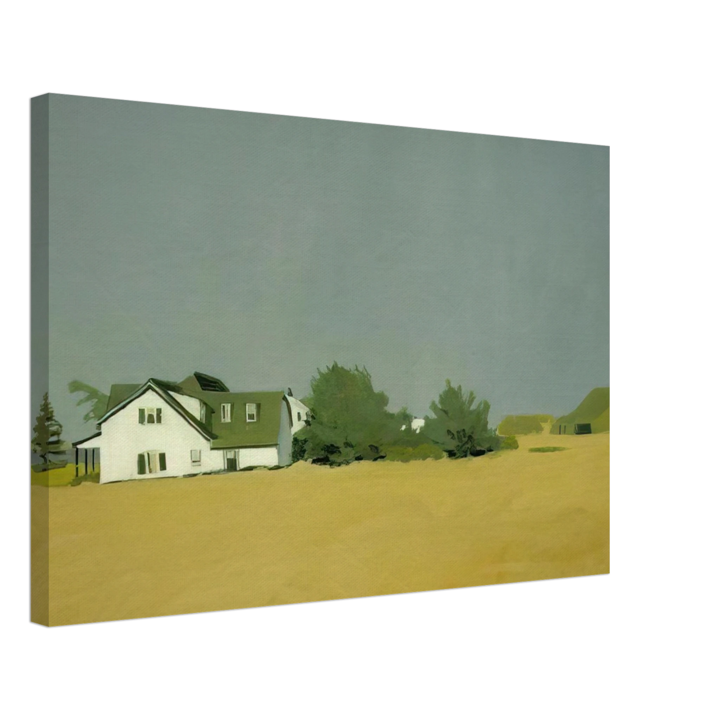 Fairfield Porter - WHEAT 1960 Canvas - 40x60 cm / 16x24 inches-canvas