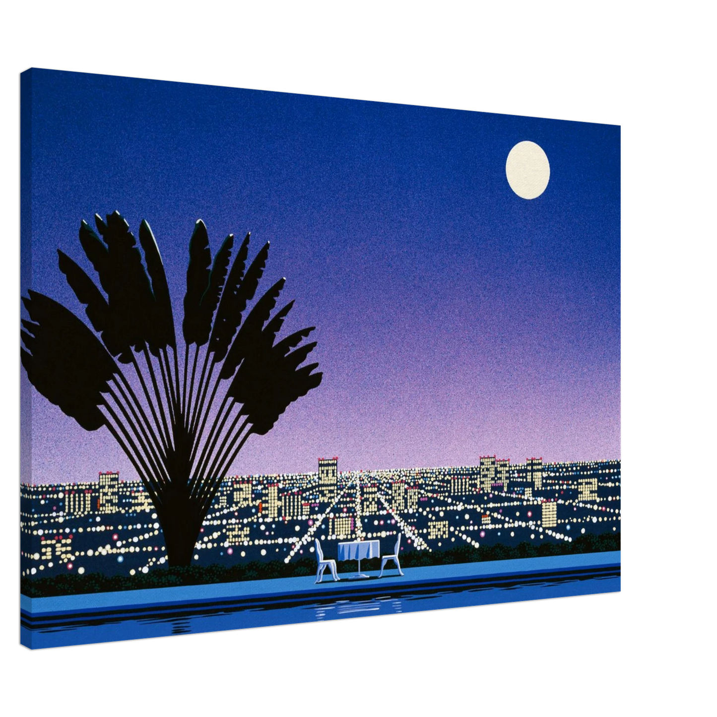 Hiroshi Nagai - Onra - Nobody Has To Know Canvas - 20x30 cm / 8x12 inches-canvas