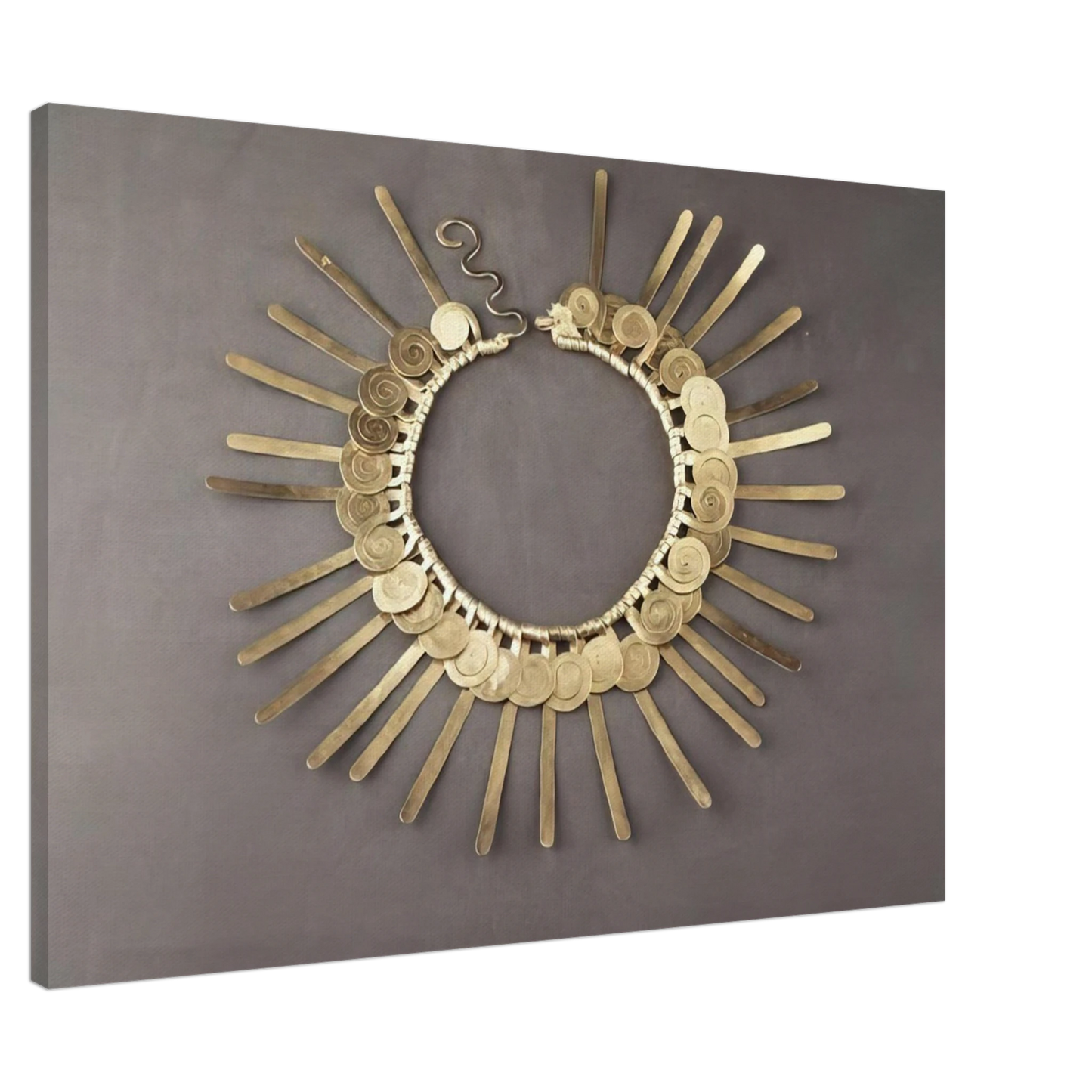 Alexander Calder - NECKLACE 1937 Canvas - 20x30 cm / 8x12 inches-canvas