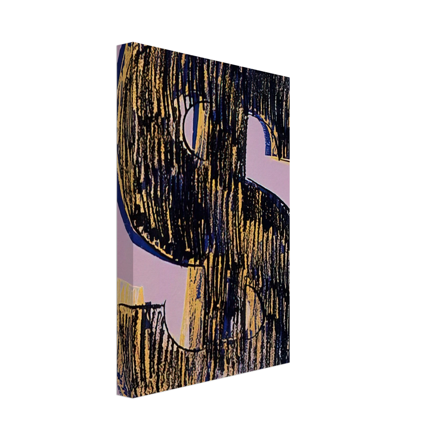 Andy Warhol - Dollar Sign Canvas - 40x60 cm / 16x24 inches-canvas