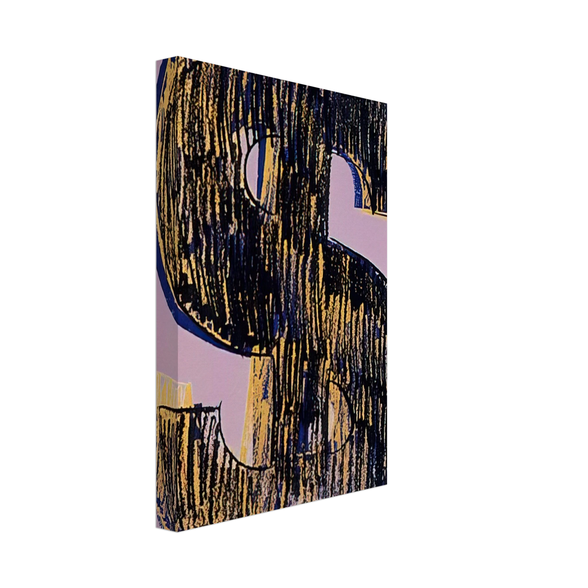 Andy Warhol - Dollar Sign Canvas - 40x60 cm / 16x24 inches-canvas