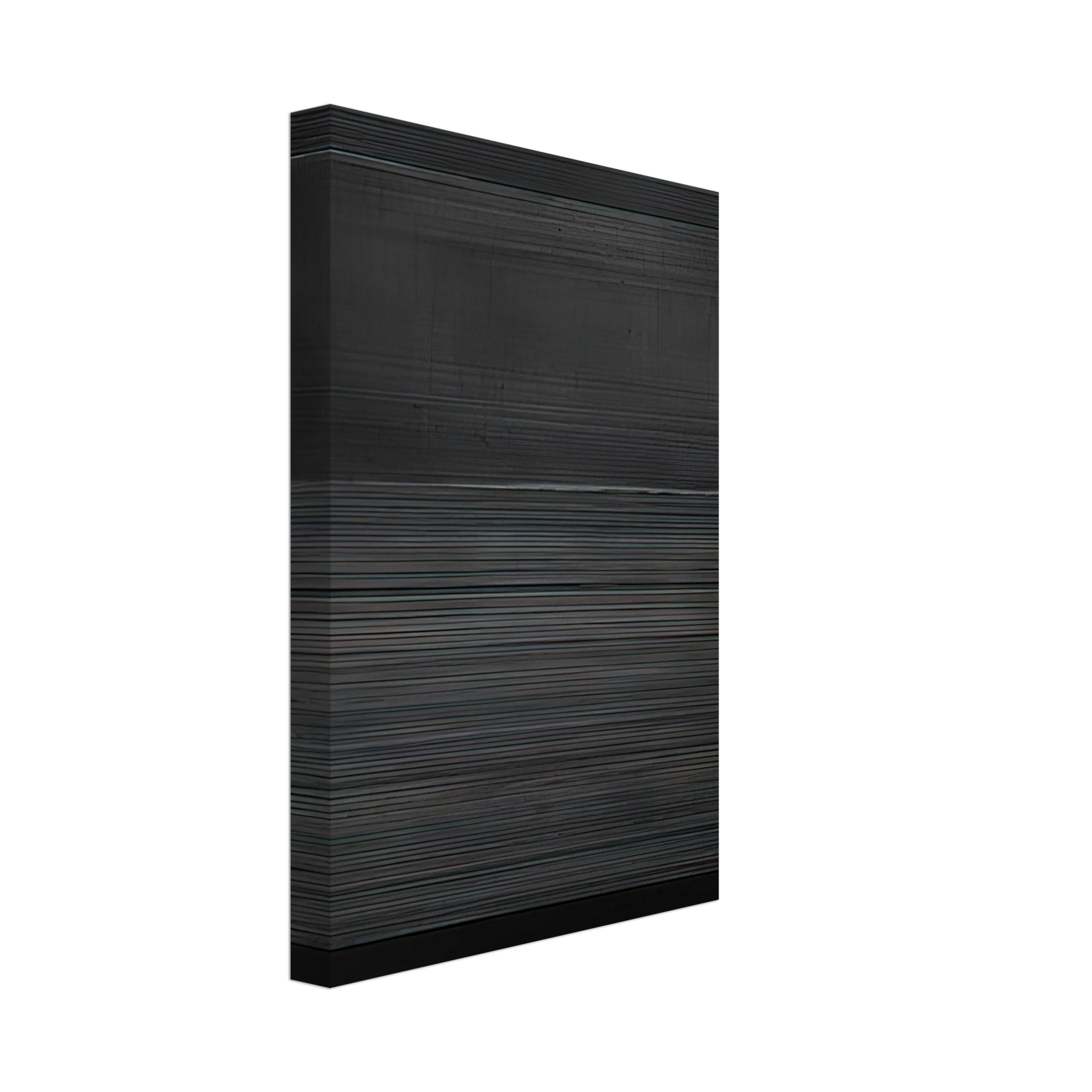 Pierre Soulages - Peinture 324 x 181 cm, 17 novembre 2008 - 2008 Canvas - 40x60 cm / 16x24 inches-canvas