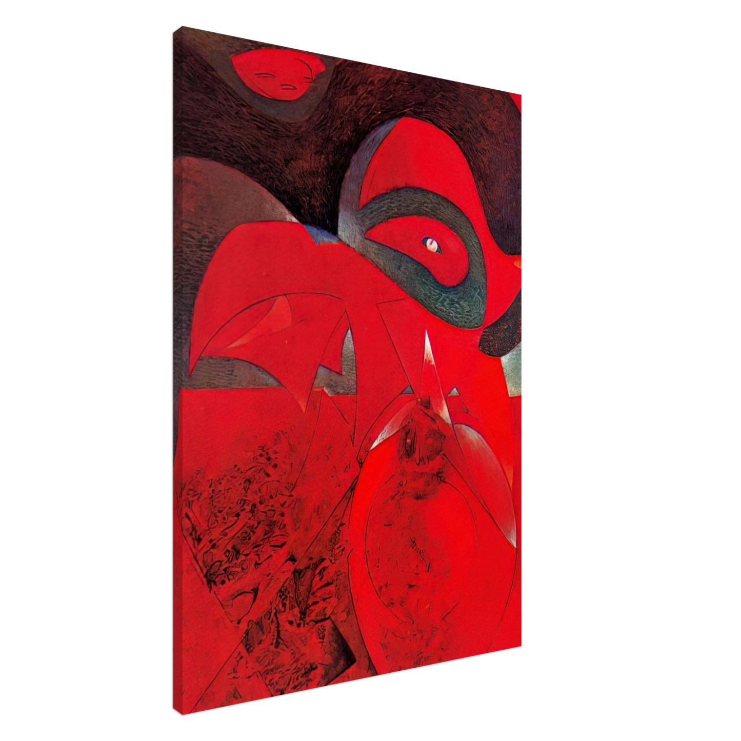 Max Ernst - Compendium of the History of the Universe Canvas - 20x30 cm / 8x12 inches-canvas