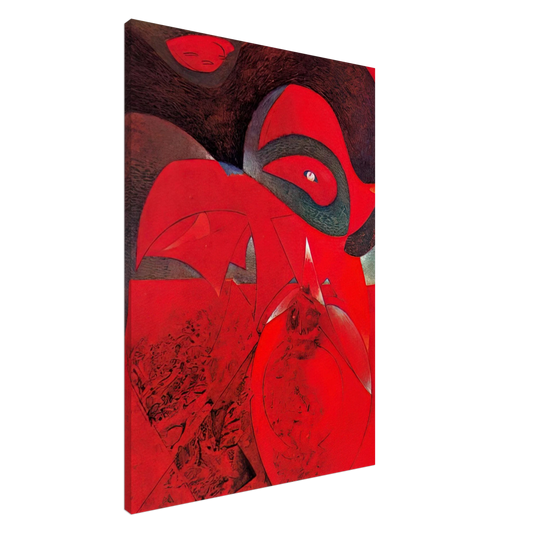 Max Ernst - Compendium of the History of the Universe Canvas - 20x30 cm / 8x12 inches-canvas
