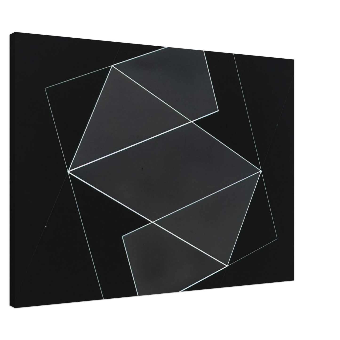 Josef Albers - STRUCTURAL CONSTELLATION 1952 Canvas - 20x30 cm / 8x12 inches-canvas