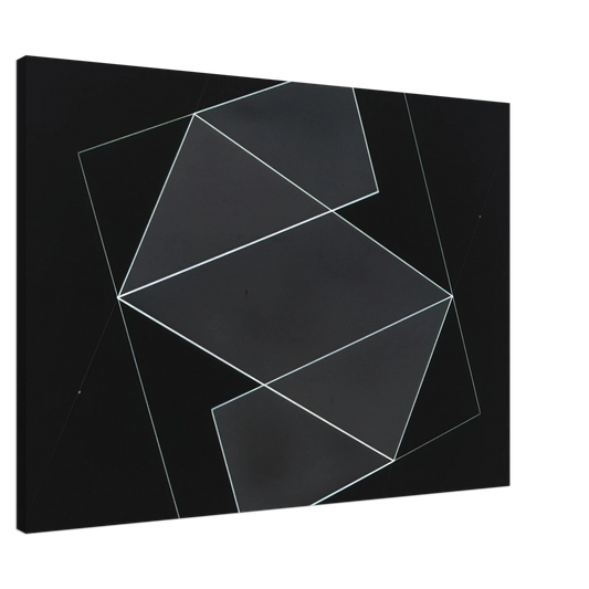 Josef Albers - STRUCTURAL CONSTELLATION 1952 Canvas - 20x30 cm / 8x12 inches-canvas