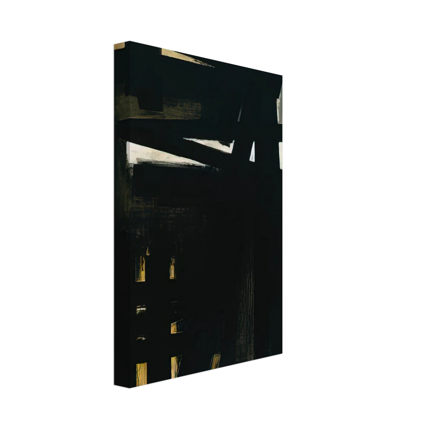 Pierre Soulages - Painting, 23 May 1953 - 1953 Canvas - 40x60 cm / 16x24 inches-canvas