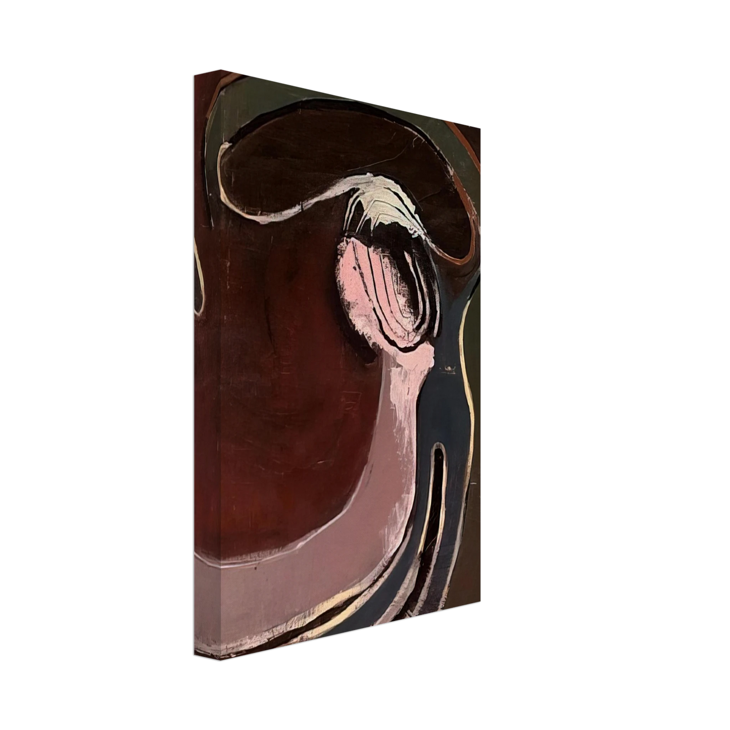 Frank Lobdell - 1 August 1948 - 1948 Canvas - 40x60 cm / 16x24 inches-canvas