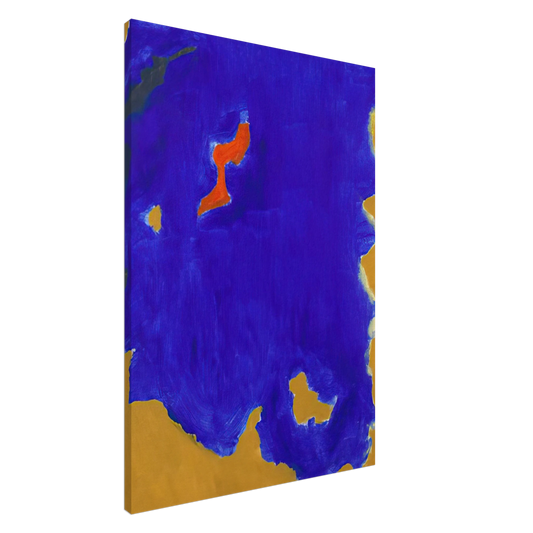 Betty Parsons - Moonlight, Maine - 1972 Canvas - 20x30 cm / 8x12 inches-canvas