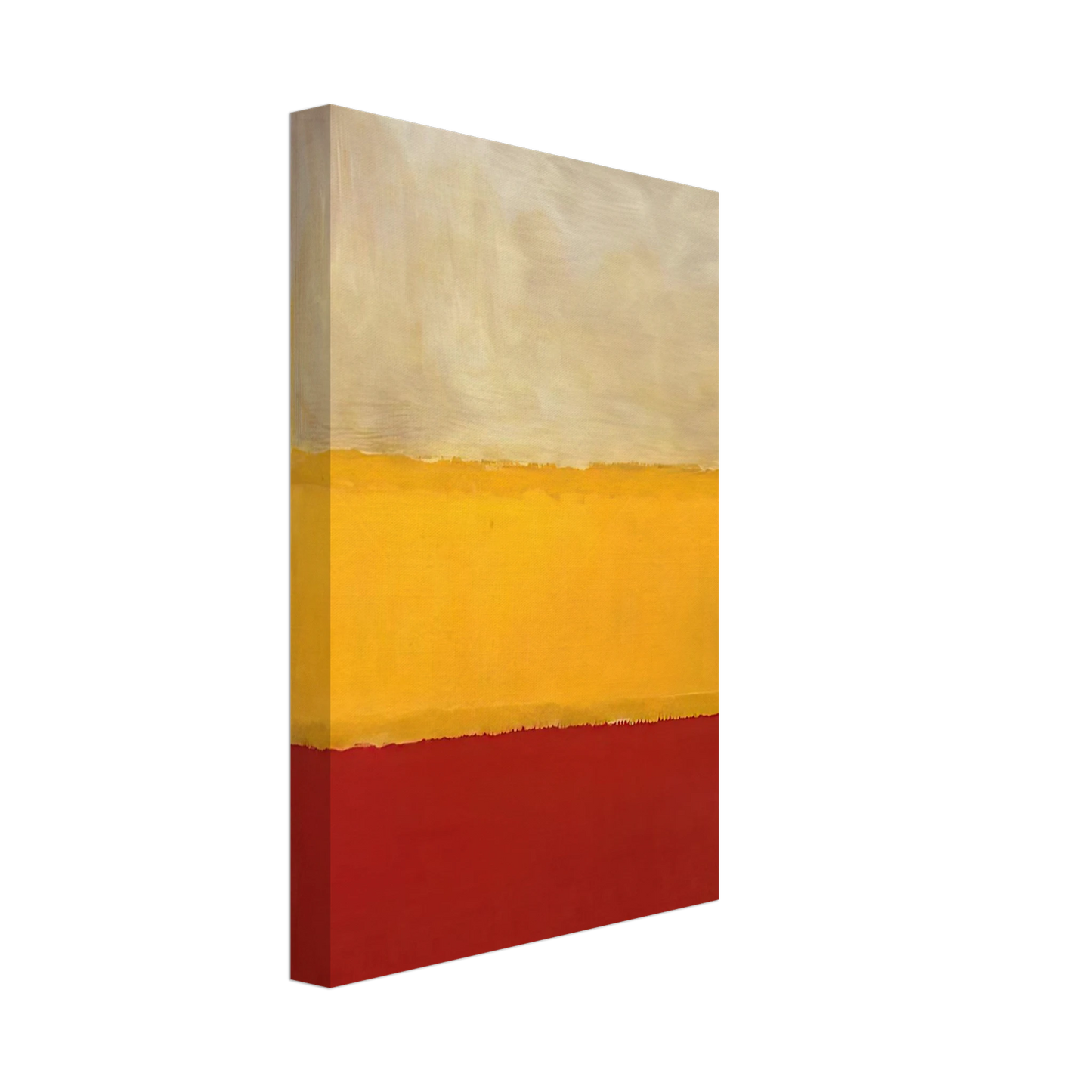 Mark Rothko - No. 13 White, Red on Yellow Canvas - 40x60 cm / 16x24 inches-canvas