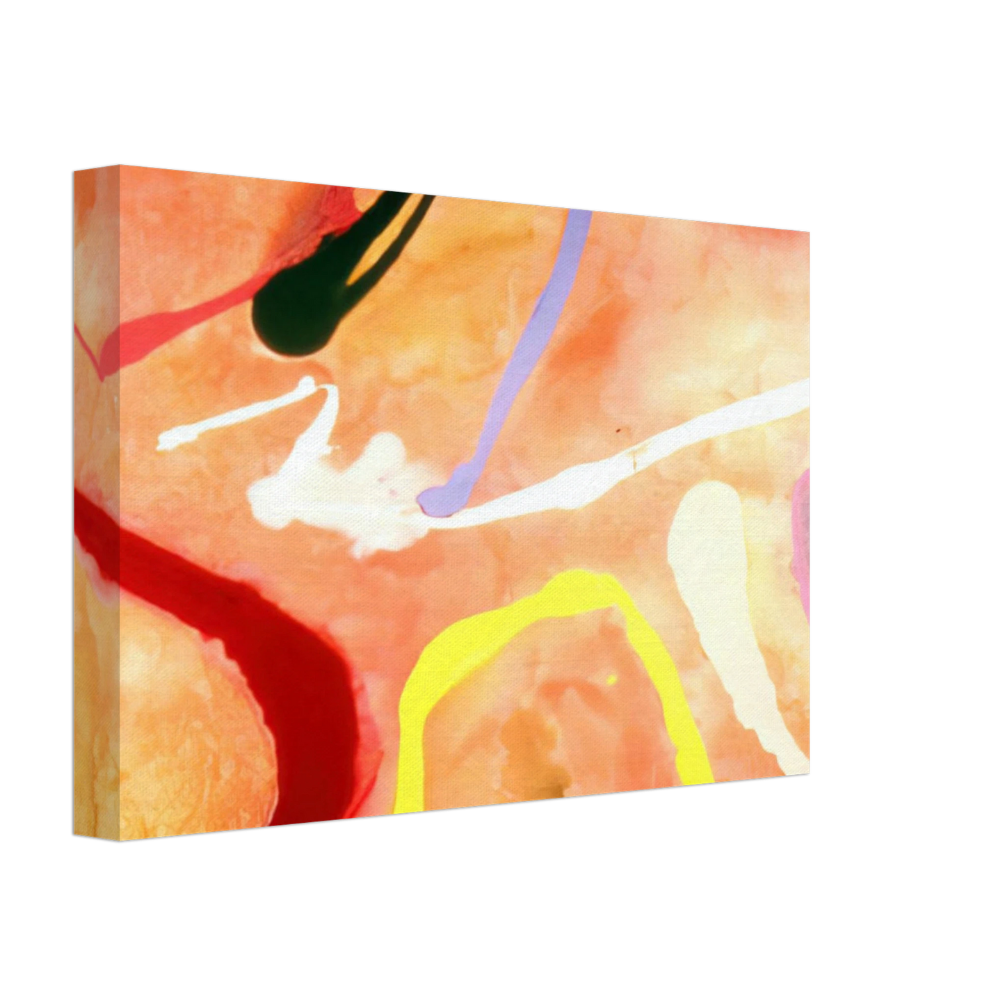 Ronnie Landfield - Sarah Rose - 1969 Canvas - 40x60 cm / 16x24 inches-canvas