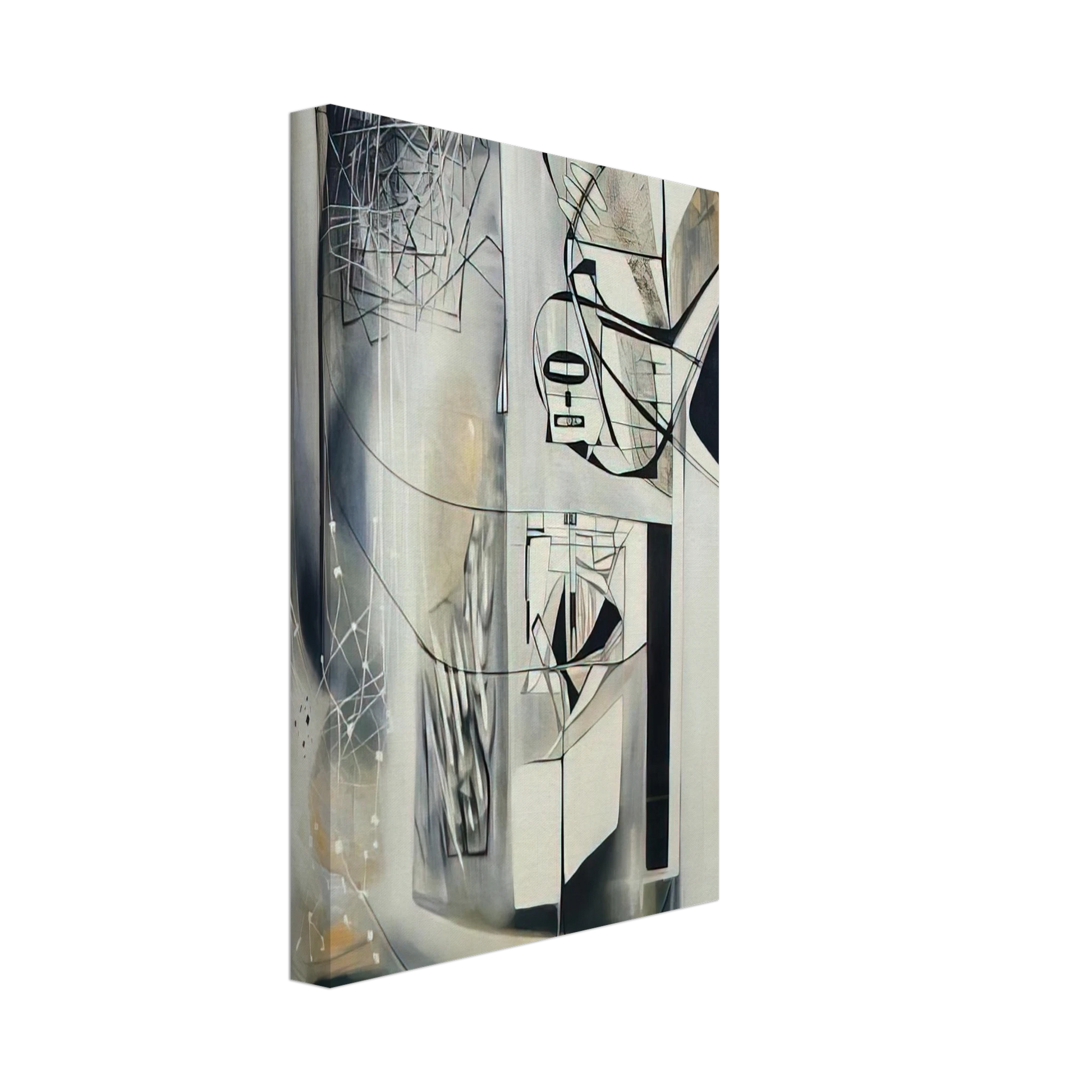 Jimmy Ernst - See See Rider - 1946 Canvas - 40x60 cm / 16x24 inches-canvas