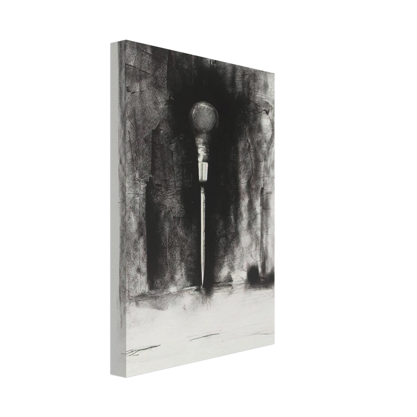 Jim Dine - UNTITLED FROM TEN WINTER TOOLS 1973 3 Canvas - 40x60 cm / 16x24 inches-canvas