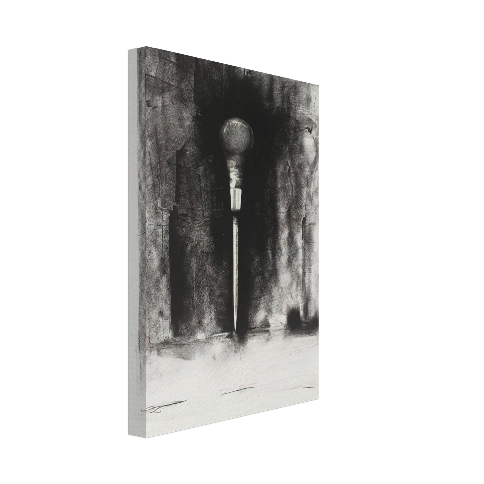 Jim Dine - UNTITLED FROM TEN WINTER TOOLS 1973 3 Canvas - 40x60 cm / 16x24 inches-canvas