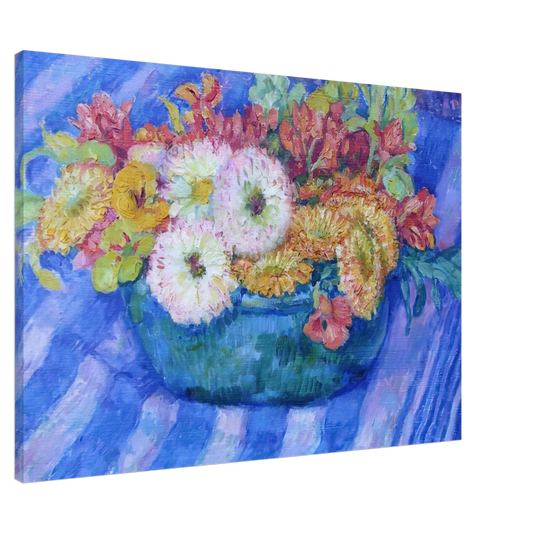 Theo van Rysselberghe - YELLOW BOUQUET 1917 Canvas - 20x30 cm / 8x12 inches-canvas