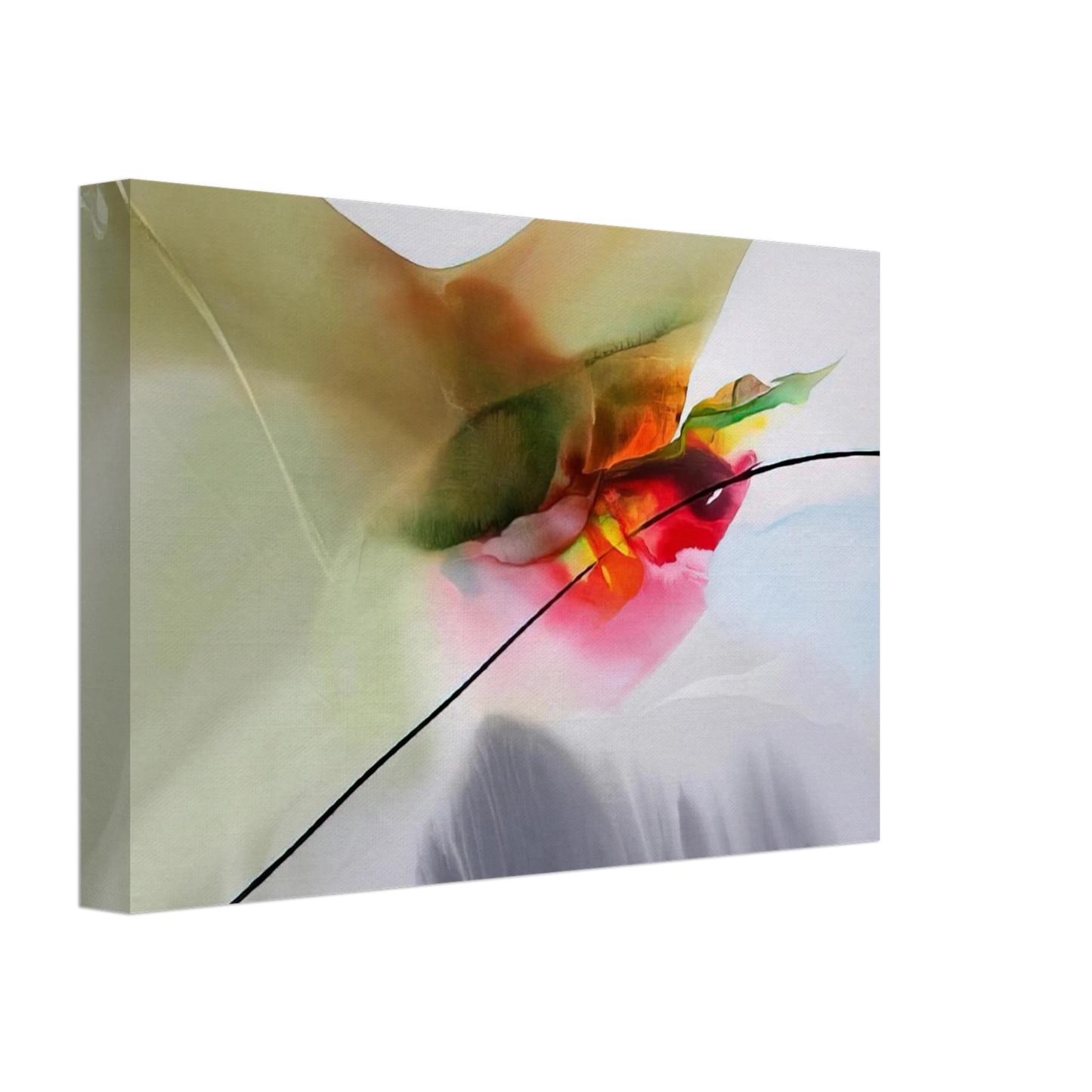 Paul Jenkins - Phenomena Sung Mantle Canvas - 40x60 cm / 16x24 inches-canvas