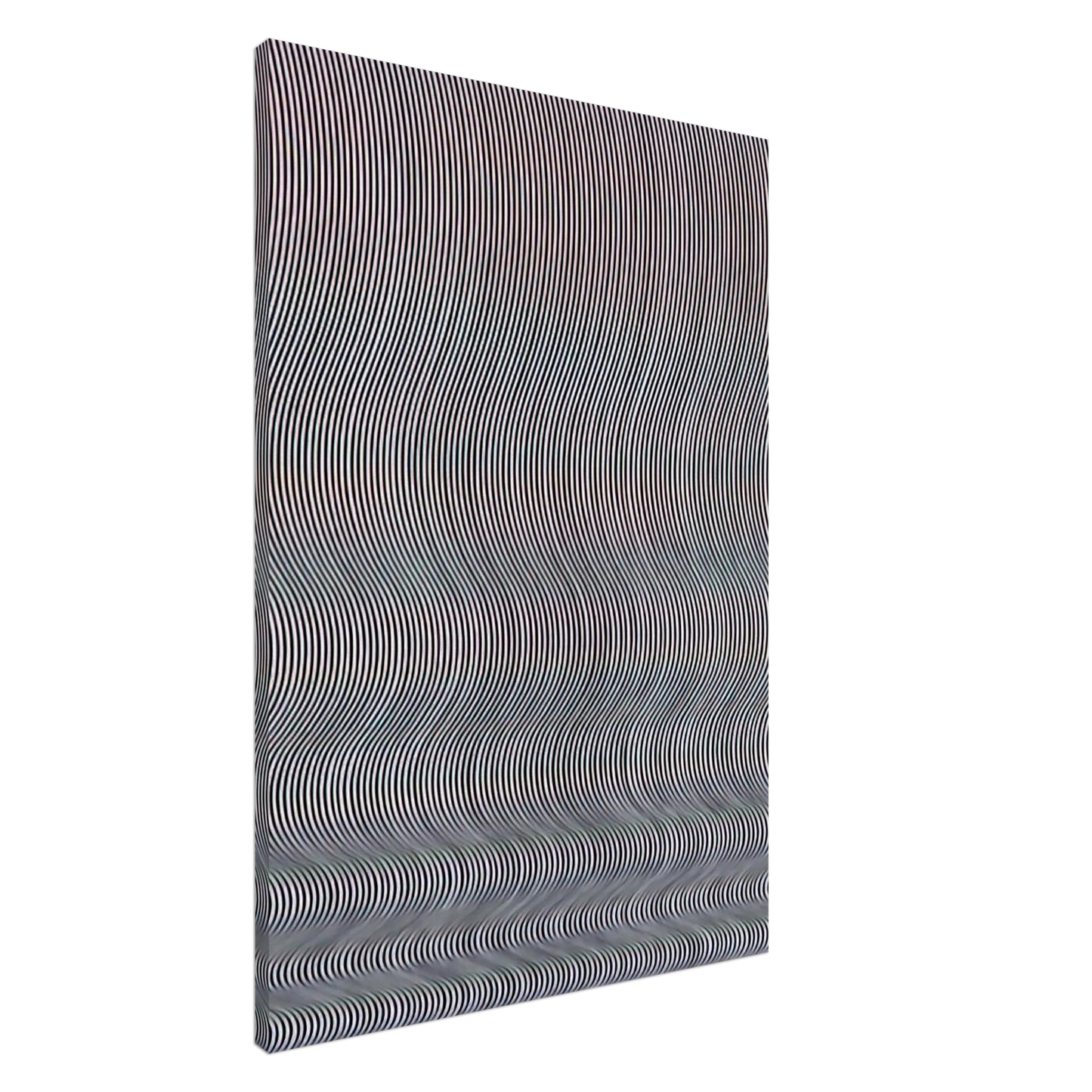 Bridget Riley - FALL 1963 Canvas - 20x30 cm / 8x12 inches-canvas