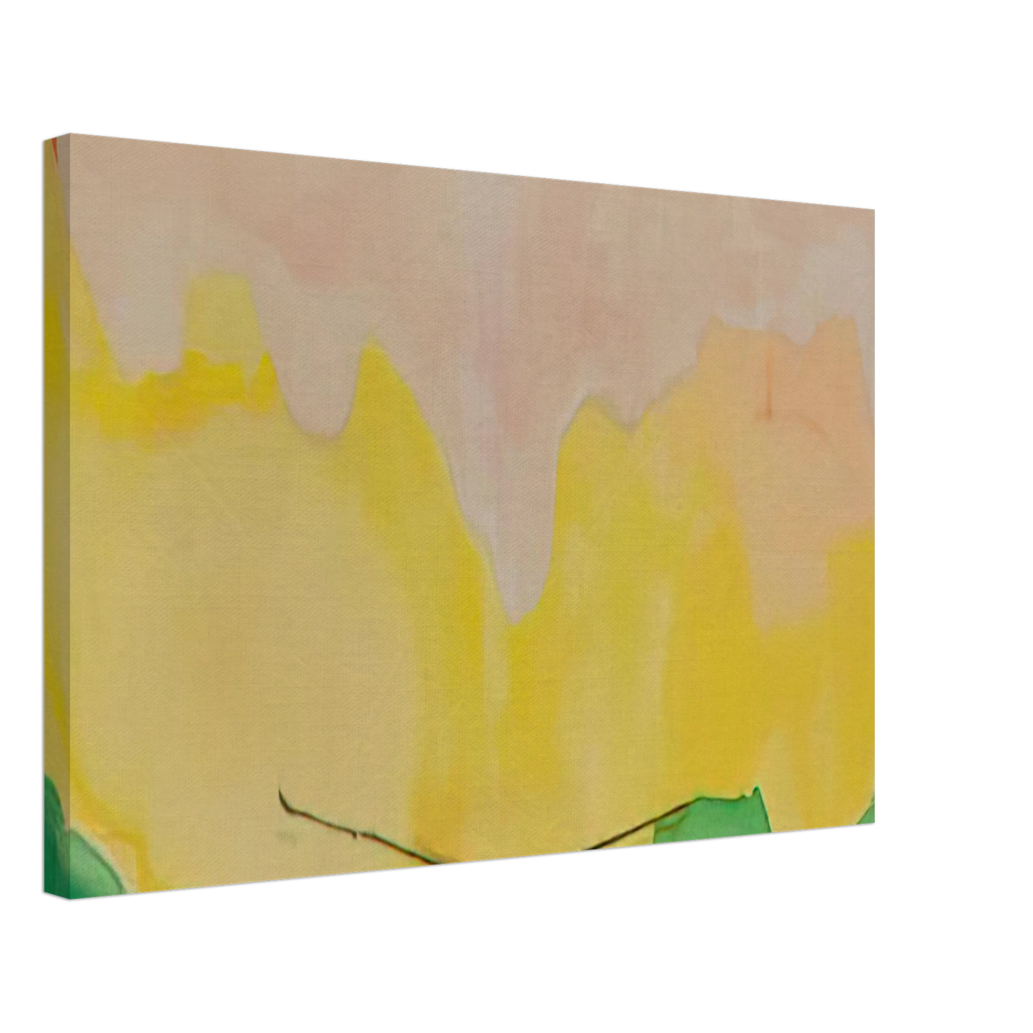 Helen Frankenthaler - Boulevard - 1973 Canvas - 40x60 cm / 16x24 inches-canvas