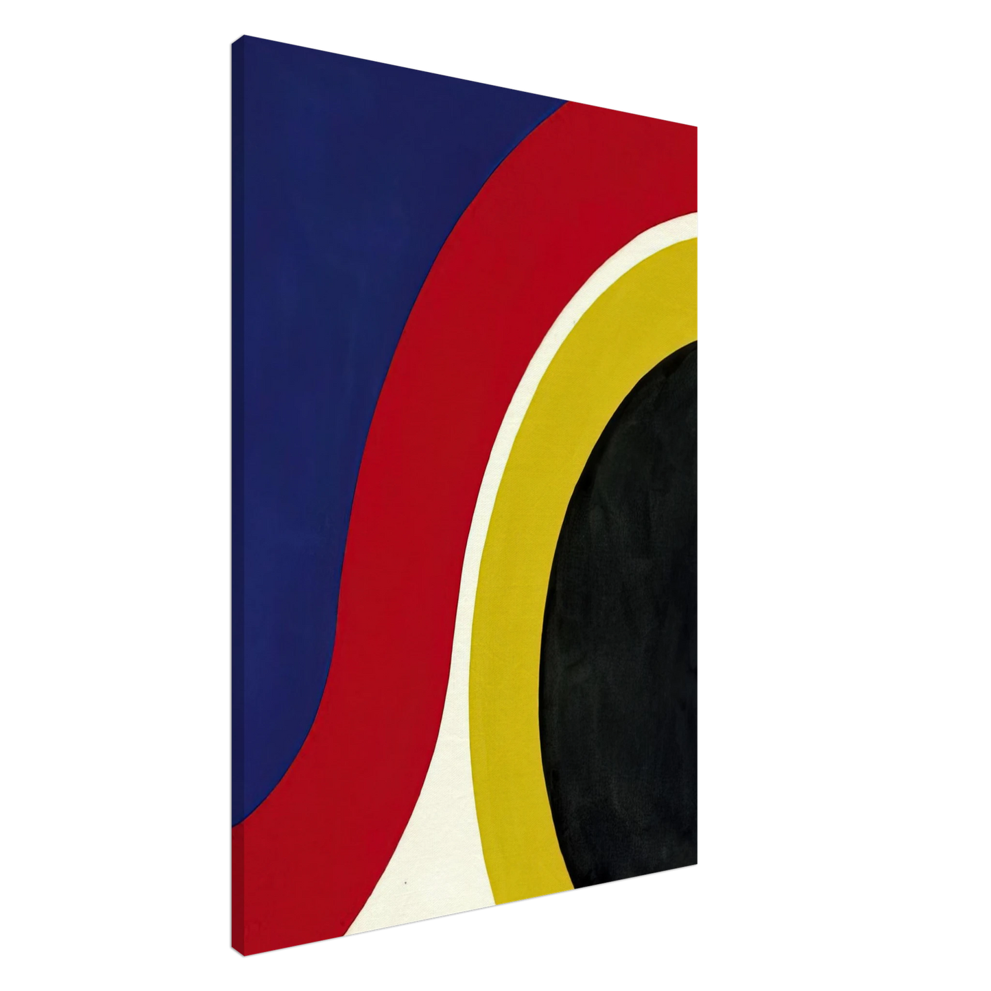 Thomas Downing - Red Span - 1964 Canvas - 20x30 cm / 8x12 inches-canvas