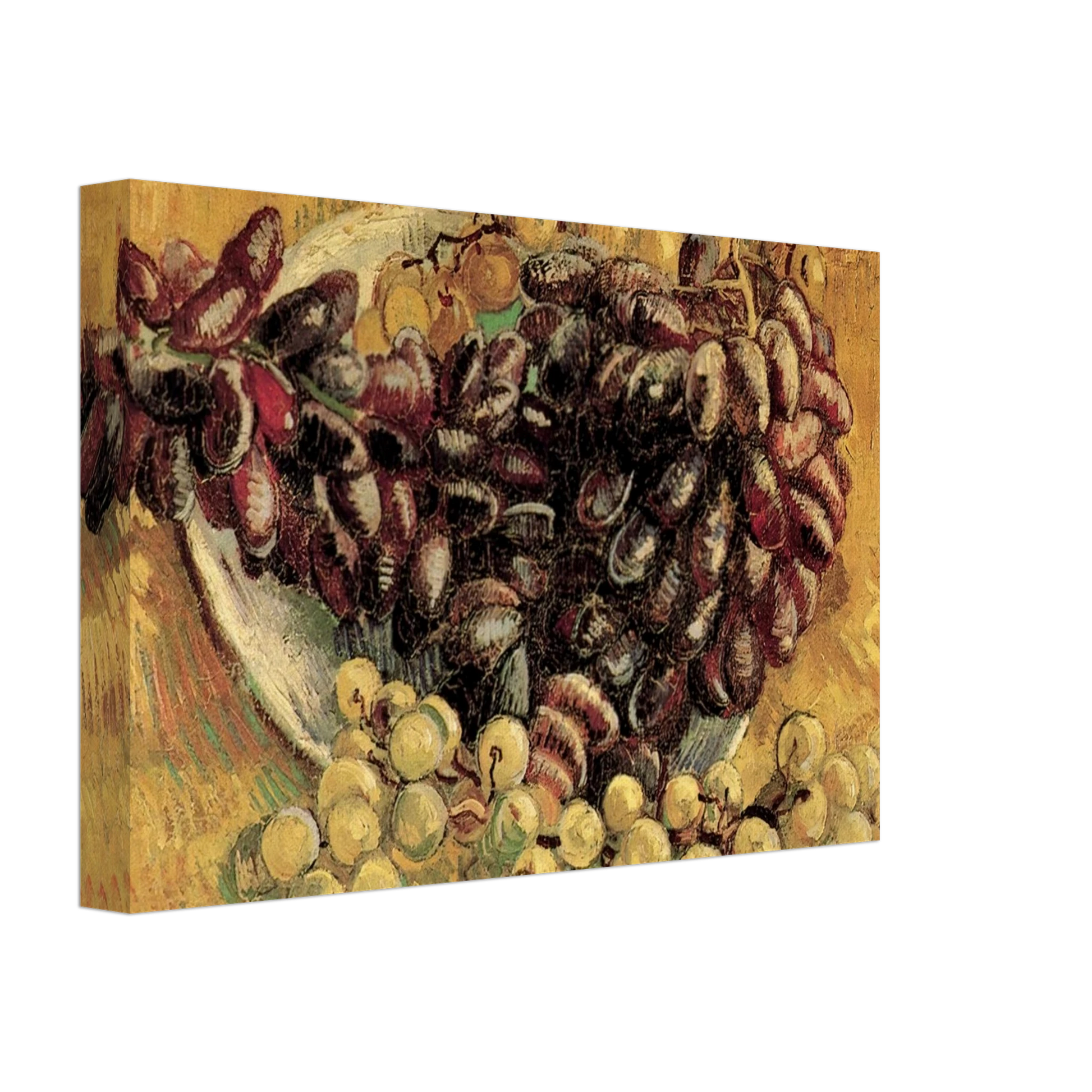 Vincent van Gogh - Still Life with Grapes Canvas - 40x60 cm / 16x24 inches-canvas