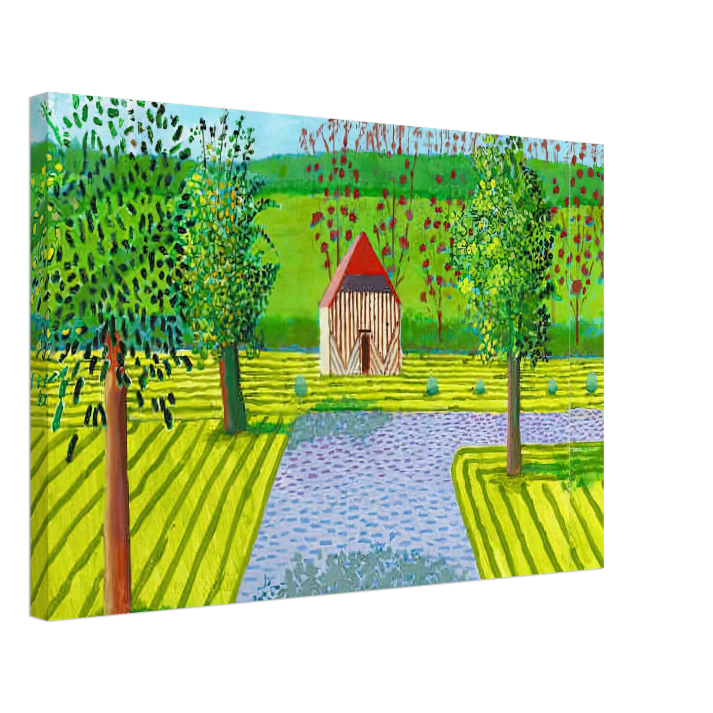 David Hockney - David Hockney Canvas - 70x100 cm / 28x40 inches-canvas