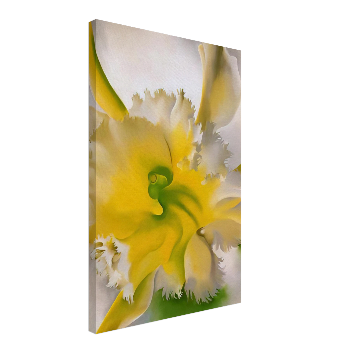 Georgia O'Keeffe - An Orchid Canvas - 40x60 cm / 16x24 inches-canvas