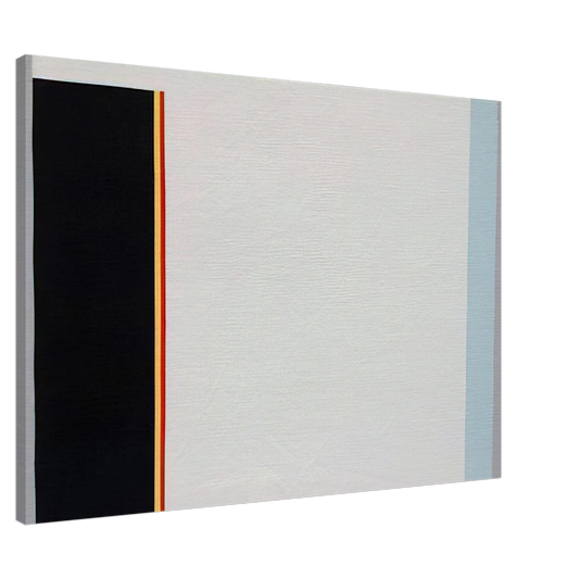 Gene Davis - Untitled - 1983 Canvas - 20x30 cm / 8x12 inches-canvas