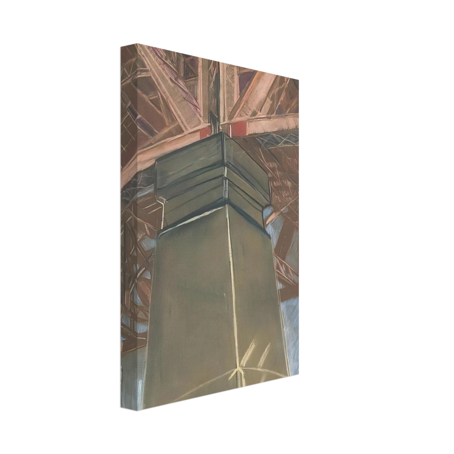 Grace Cossington Smith - Bridge pillar - 1929 Canvas - 40x60 cm / 16x24 inches-canvas