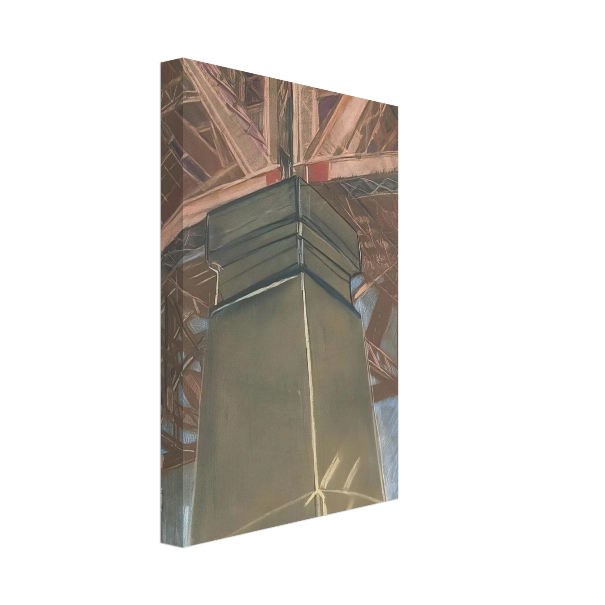 Grace Cossington Smith - Bridge pillar - 1929 Canvas - 40x60 cm / 16x24 inches-canvas