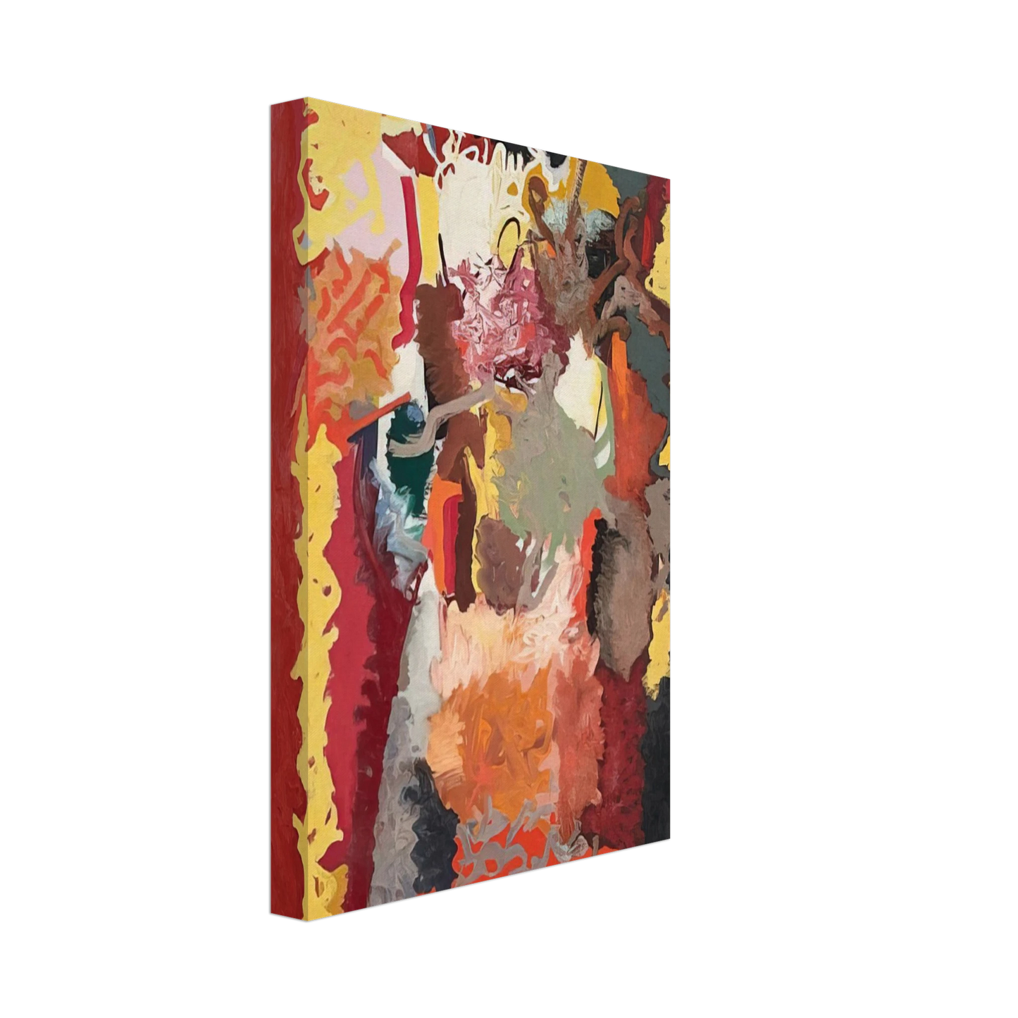 John Ferren - The Witch Doctor - 1963 Canvas - 40x60 cm / 16x24 inches-canvas