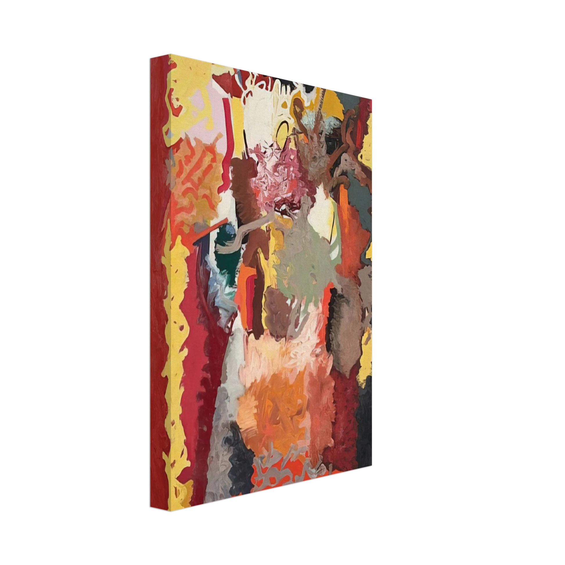 John Ferren - The Witch Doctor - 1963 Canvas - 40x60 cm / 16x24 inches-canvas