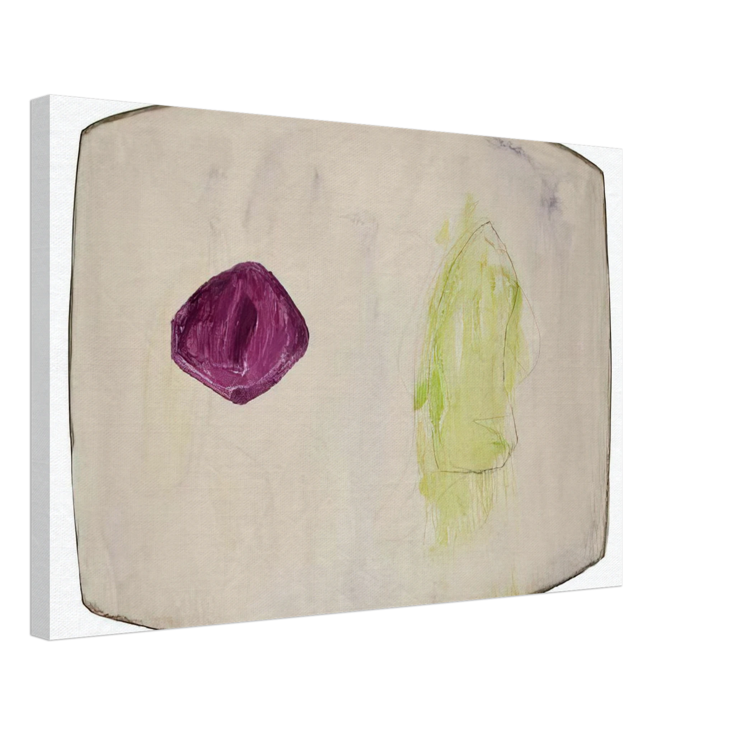 Ron Gorchov - Treasure Island - 2012 Canvas - 40x60 cm / 16x24 inches-canvas