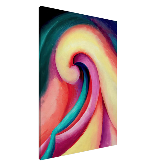 Georgia O'Keeffe - Series I, No. 3 Canvas - 20x30 cm / 8x12 inches-canvas