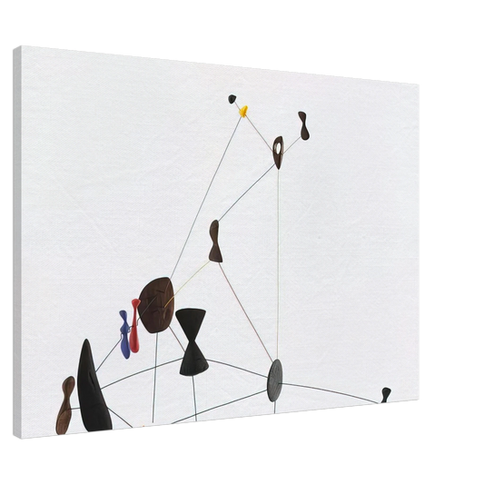 Alexander Calder - CONSTELLATION 1943 Canvas - 20x30 cm / 8x12 inches-canvas