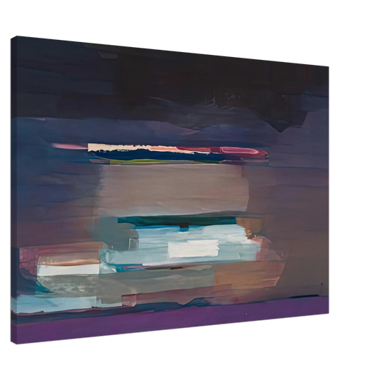 Helen Frankenthaler - Viewpoint I, 1974- Canvas - 20x30 cm / 8x12 inches-canvas