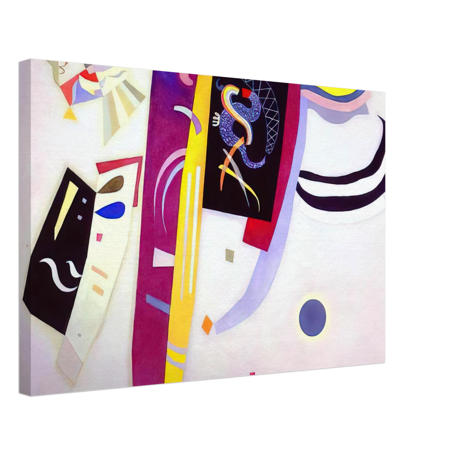 Wassily Kandinsky - ORANGE VIOLET 1935 Canvas - 70x100 cm / 28x40 inches-canvas