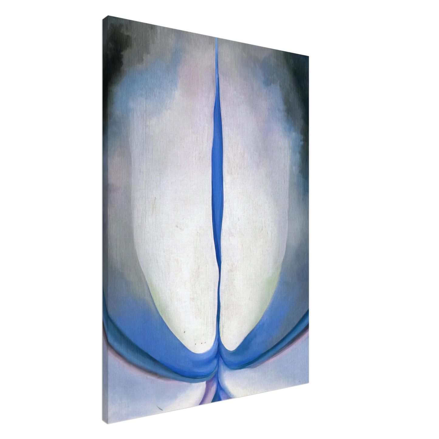 Georgia O'Keeffe - Blue Line Canvas - 20x30 cm / 8x12 inches-canvas