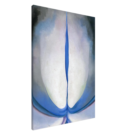 Georgia O'Keeffe - Blue Line Canvas - 20x30 cm / 8x12 inches-canvas