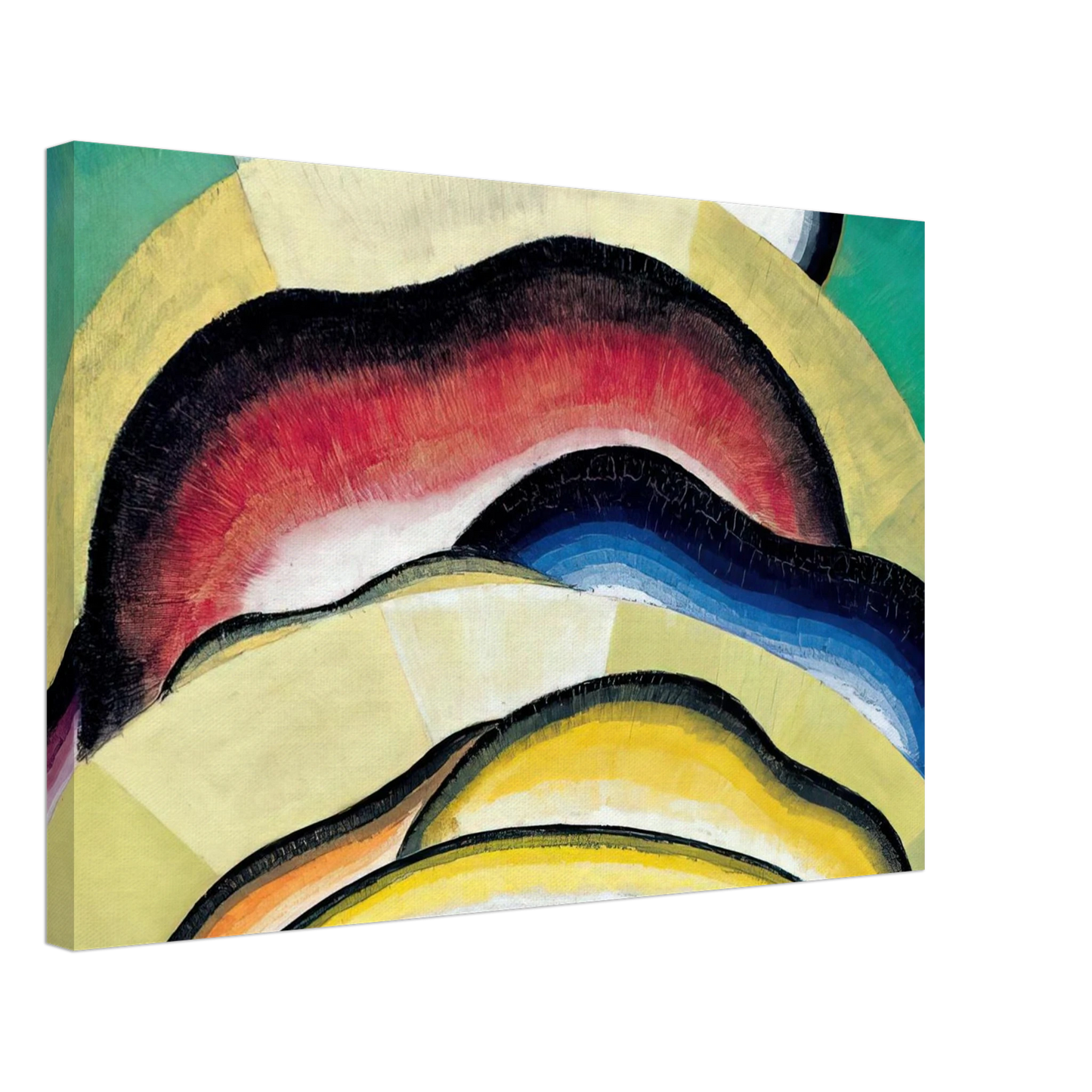 Arthur Dove - Sunrise - 1924 Canvas - 70x100 cm / 28x40 inches-canvas