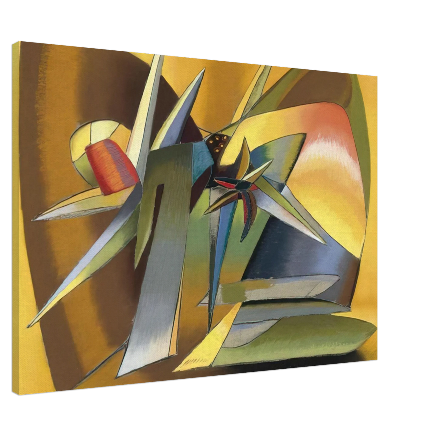 John Ferren - The Desert - 1938 Canvas - 20x30 cm / 8x12 inches-canvas