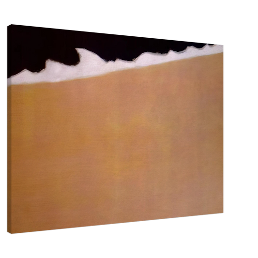 Milton Avery - Black Sea - 1959 Canvas - 20x30 cm / 8x12 inches-canvas