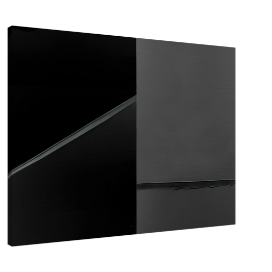 Pierre Soulages - Peinture 222 x 314 cm, 24 fevrier 2008 - 2008 Canvas - 20x30 cm / 8x12 inches-canvas